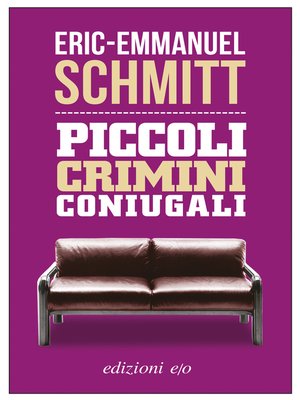 cover image of Piccoli crimini coniugali